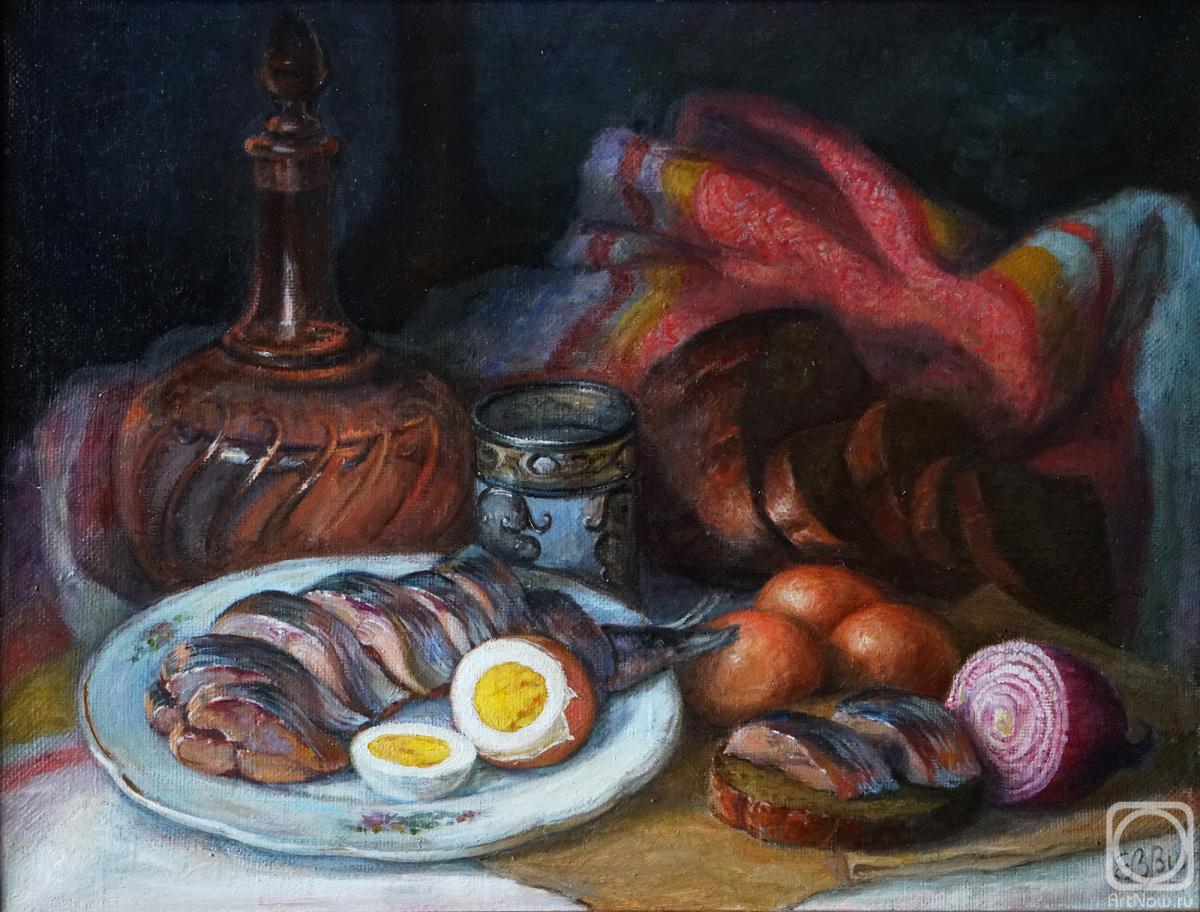 Shumakova Elena. Herring and egg