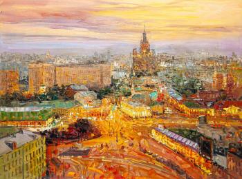 I'm used to being proud of Moscow..." View of the skyscraper on Kotelnicheskaya Embankment. Vevers Christina