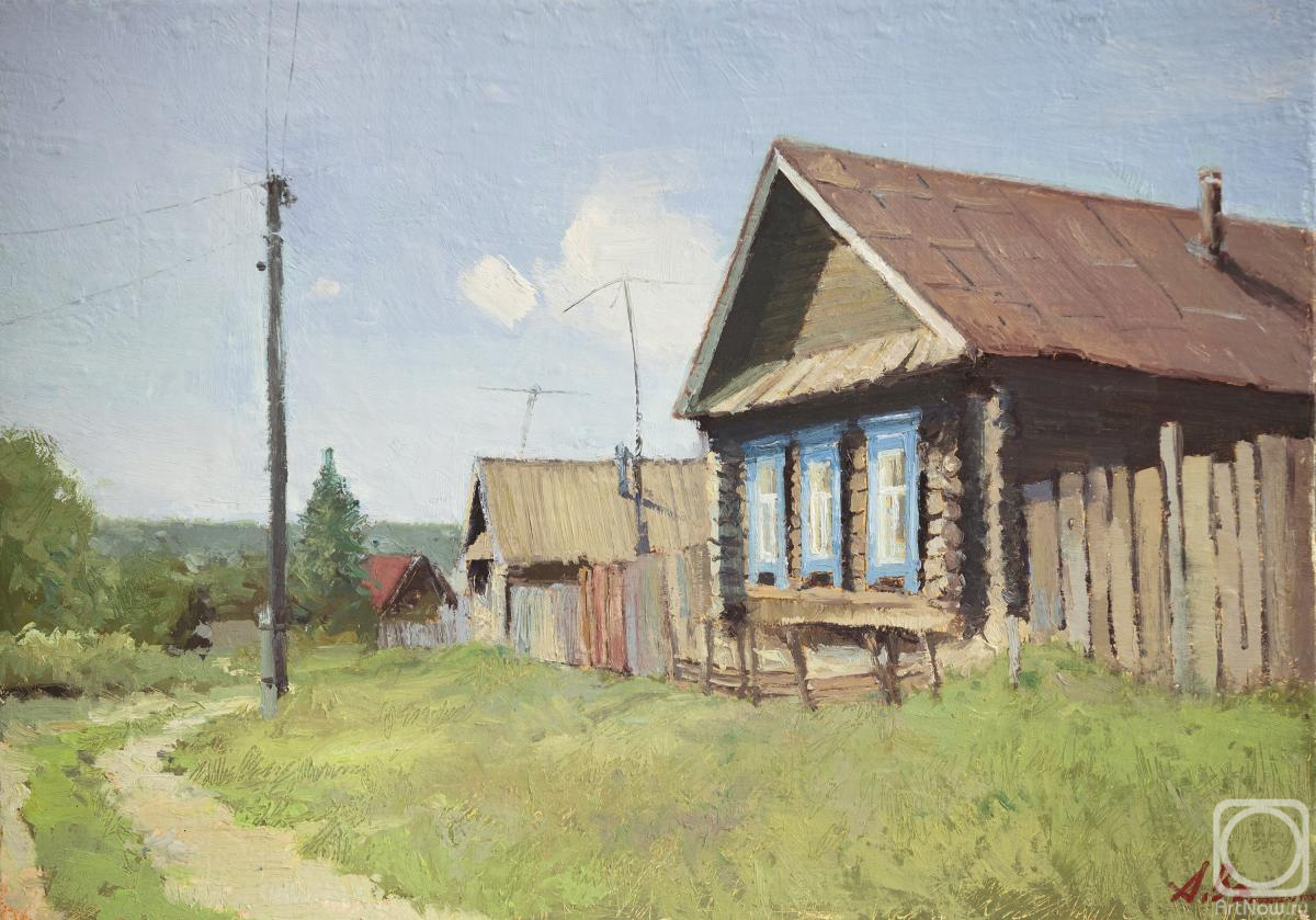 Vinokurov Alexander. A house in the village
