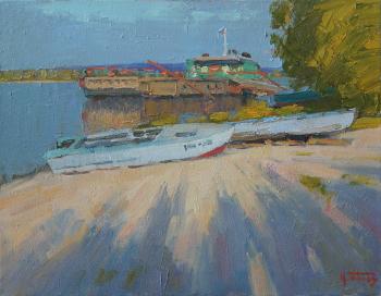 Evening landing stage