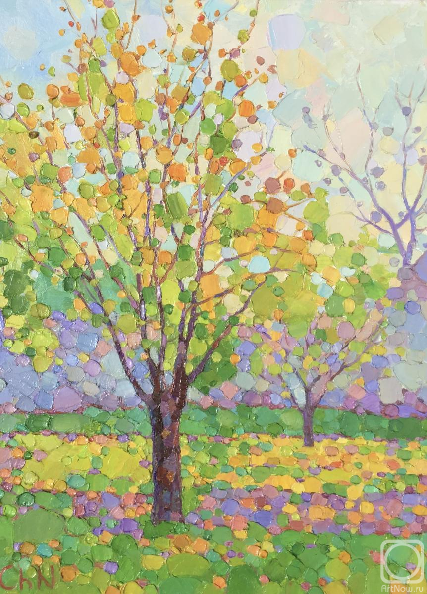 Chepulskaya Nataliya. In the garden