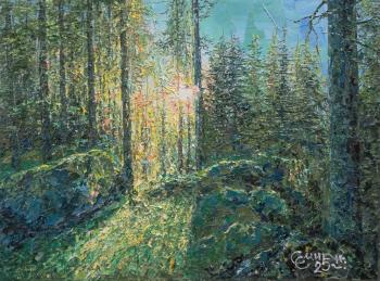 In the silence of the forest