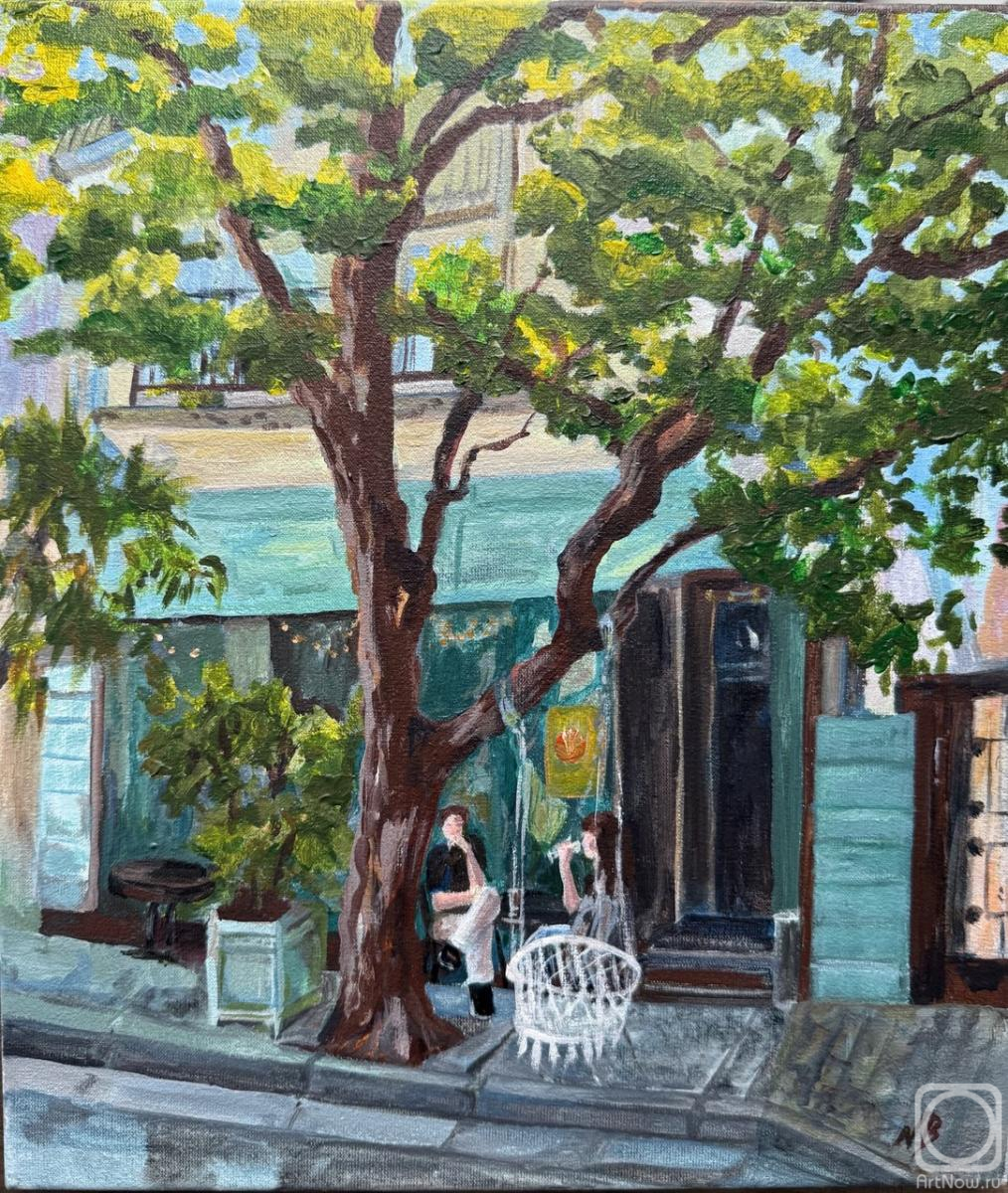 Bacigalupo Nataly. Cafe in the Old Town of Batumi� (Spring 2025)