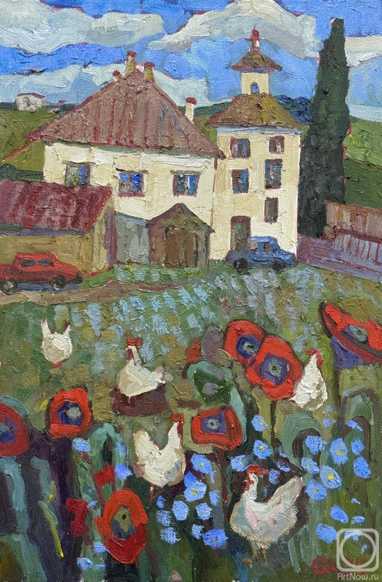 Golub Anna. Red Poppies & Chickens�