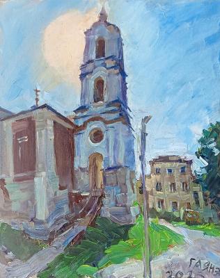 Kasimov, summer, Cathedral Square. Dobrovolskaya Gayane