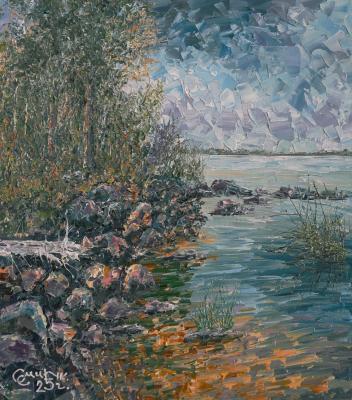 The lake in September