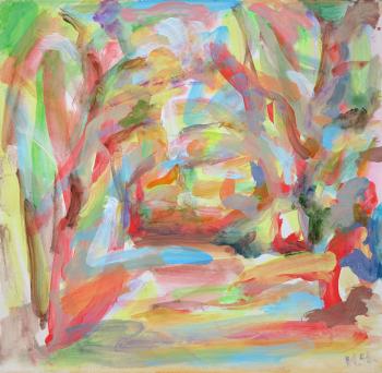 Ulitsa Briullova. III (Autumn Cityscape). Chistov Ivan