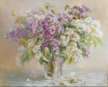 Still life with lilac. Vays Irina
