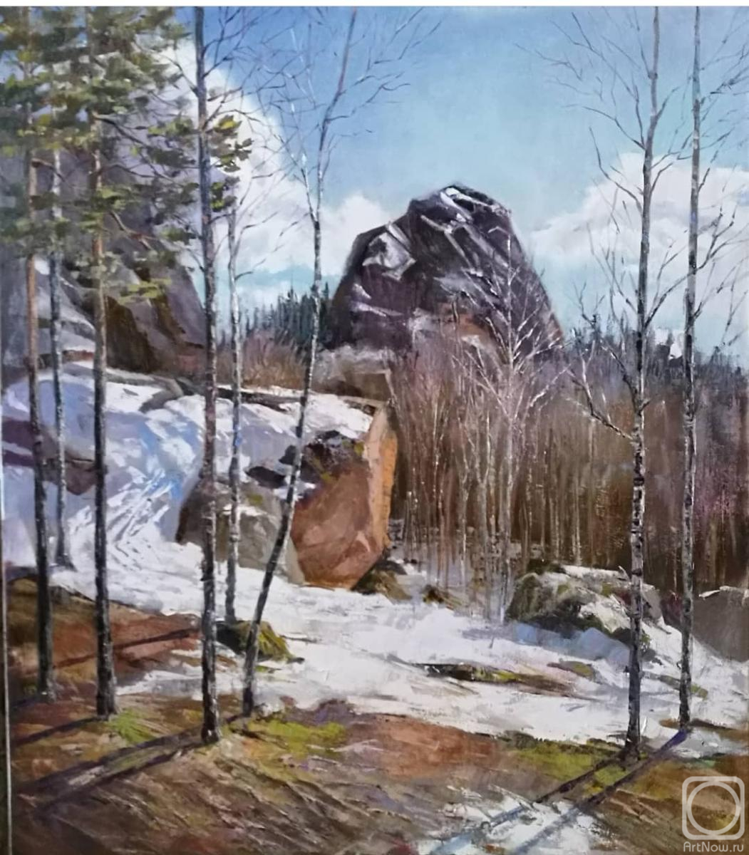 Vays Irina. Spring. Krasnoyarsk Stolby Nature Reserve
