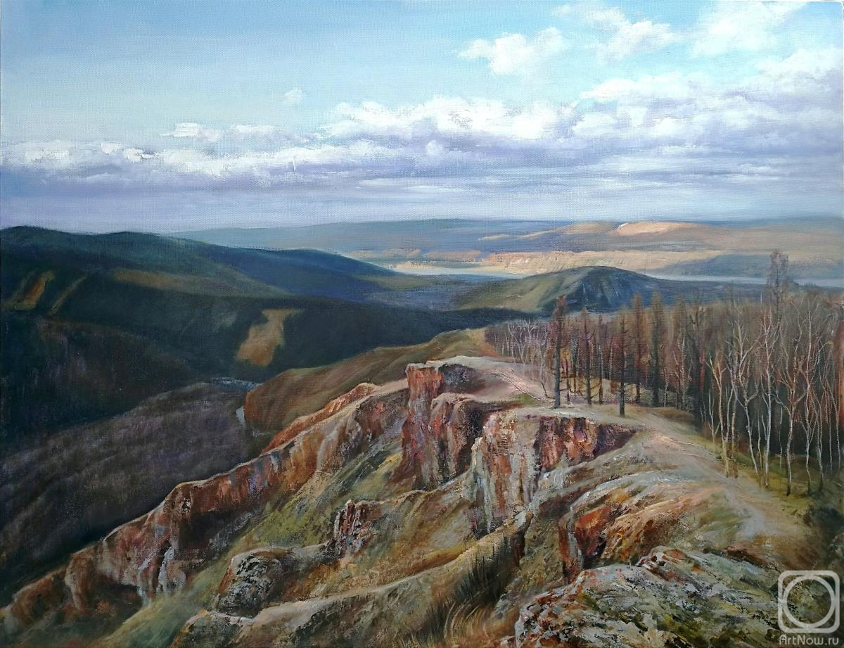 Vays Irina. Torgashinsky Ridge, spring