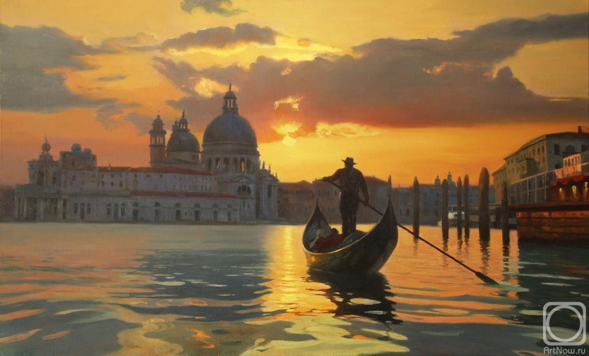 Kovalev Yurii. Evening in Venice