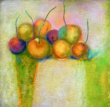 Still life with apples