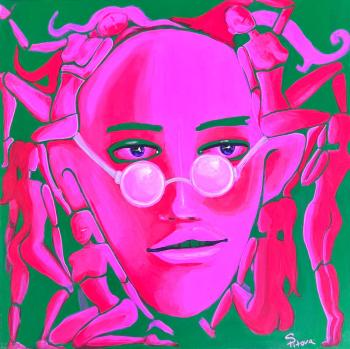 Portrait in Pink. Dreams of the Unpopular, or A Womanizer in Action. Titova Svetlana