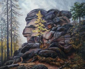 Ded Rock, autumn. Krasnoyarsk Stolby Nature Reserve. Vays Irina