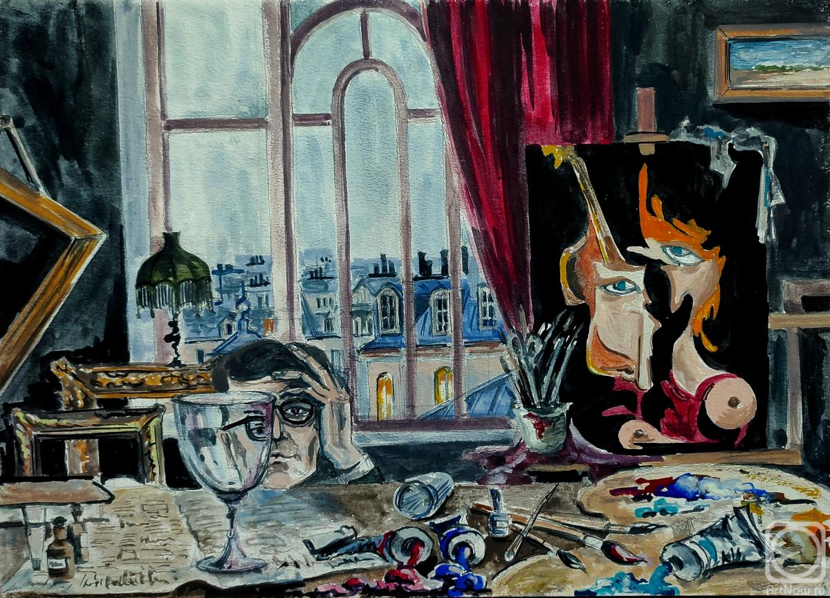 Bolshih Ekaterina. The woman with the violin