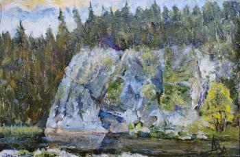 Ural Mountains, Zilim river, Bashkiria, autumn. Abdullaev Vadim