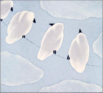 Heavenly Office (Birds In Sky). Oligerov Alexander