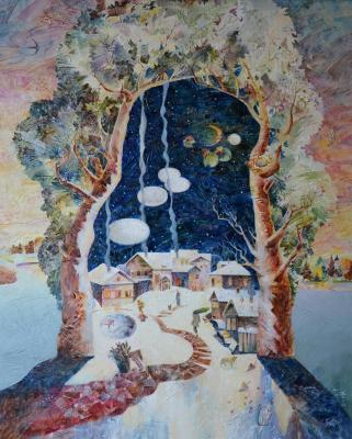 Картина «Танцующие деревья»