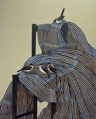 In the couturier's workshop