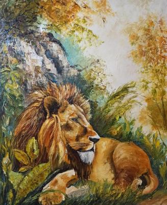 Картина «Лев. Спокойствие»