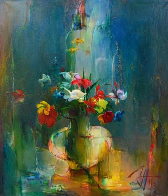 Flowers in a jug. �������� �����