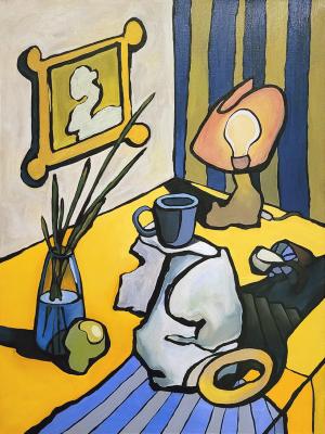 Still Life with a Ladder