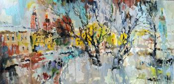 Картина «Устьинский сквер»