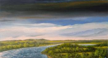 The Study in Blue Tones. Abaimov Vladimir