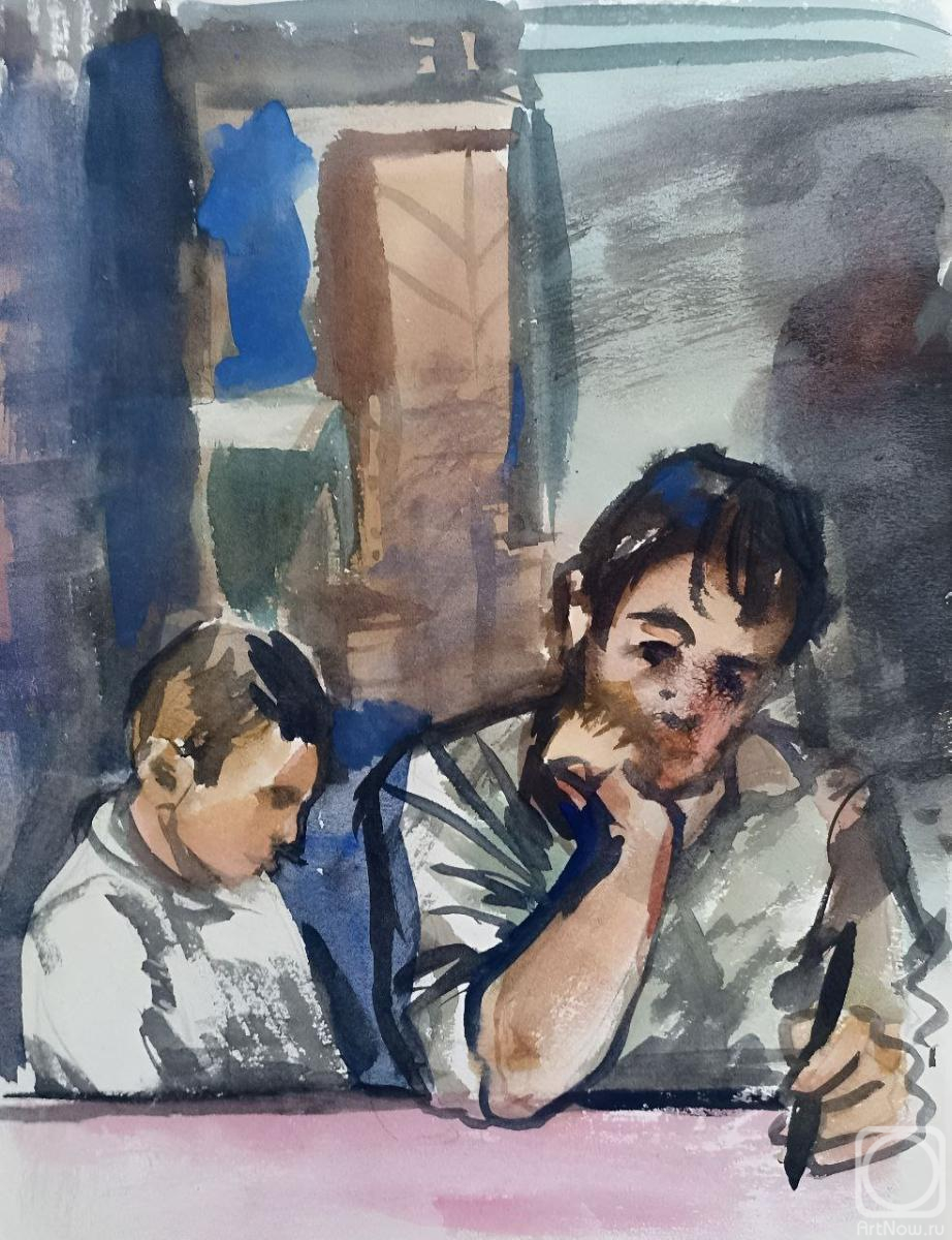 Lazarev Viktor. Conversation