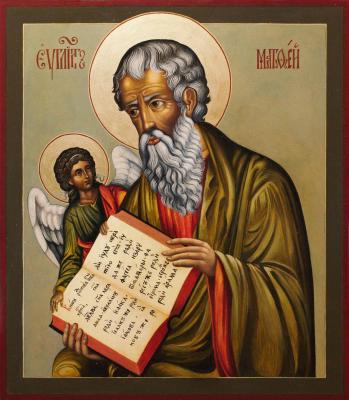 Icon of the Holy Apostle and Evangelist Matthew