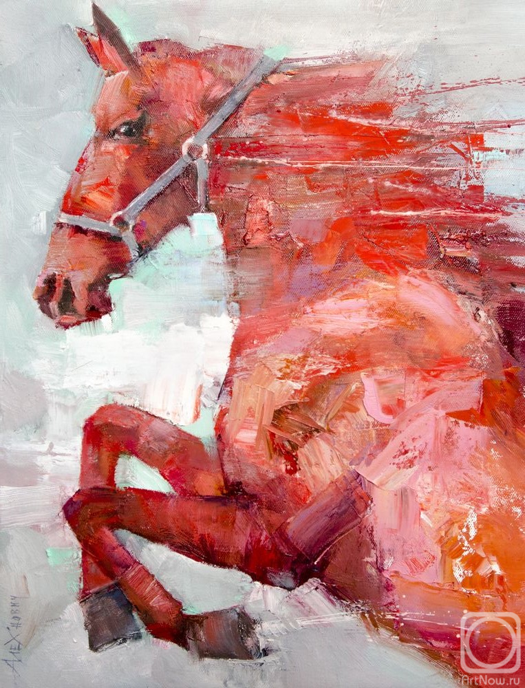 Alecnovich Gennady. The Red Horse