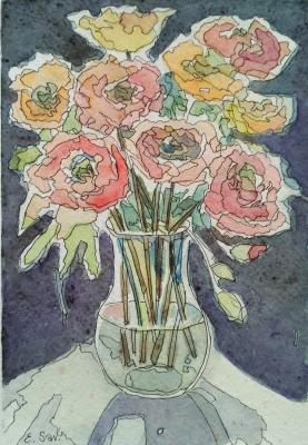 Ranunculi. Savelyeva Elena