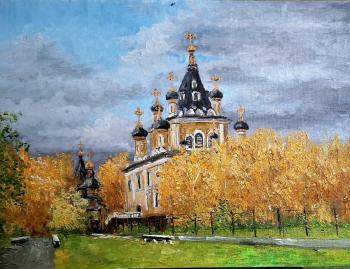 Church of the Meeting of the Lord in Zhulebino. October. Konturiev Vaycheslav
