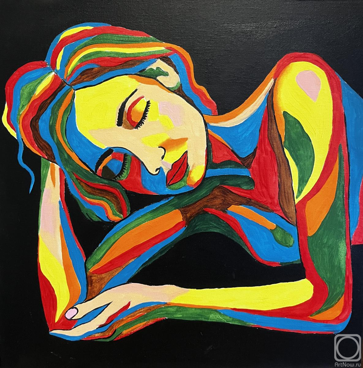 Hramtsova Sofiya. Rainbow sad