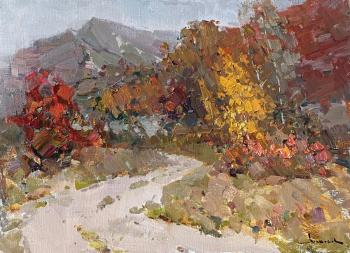 The beauty of crimson autumn. Makarov Vitaly