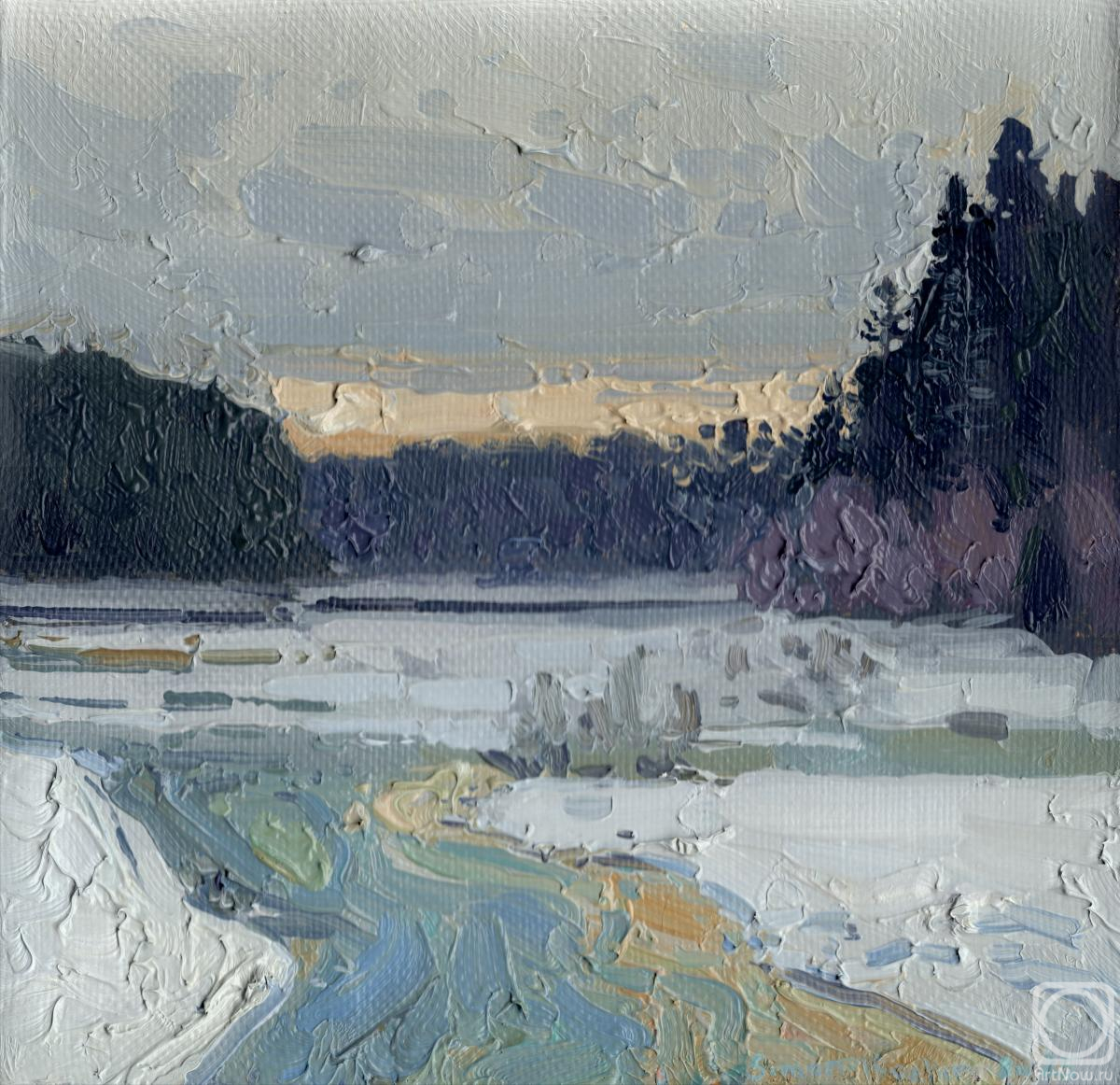 Kozhin Simon. Tvertsa River