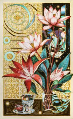 The night is a source of inspiration (Source Of Life). Razzhivin Igor