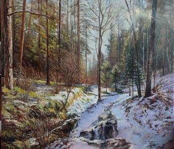 Forest landscape. Vays Irina