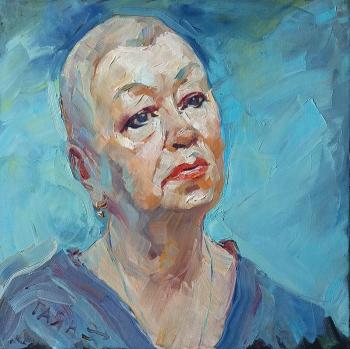 Not formal portrait number 4, from life. Dobrovolskaya Gayane