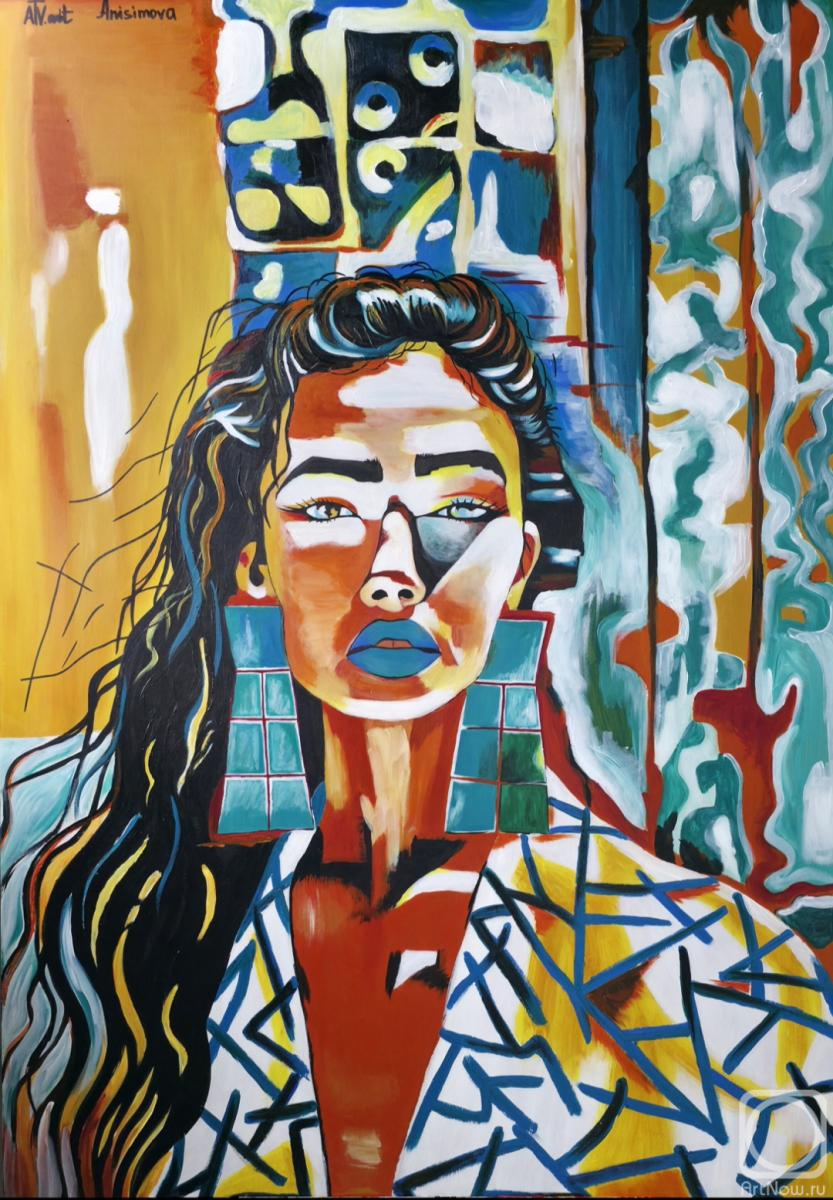 Anisimova Tatyana. Meeting with Myself. Female Portrait