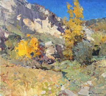 Autumn in the Olkhovskoye Gorge (Sunny Autumn Landscape). Makarov Vitaly