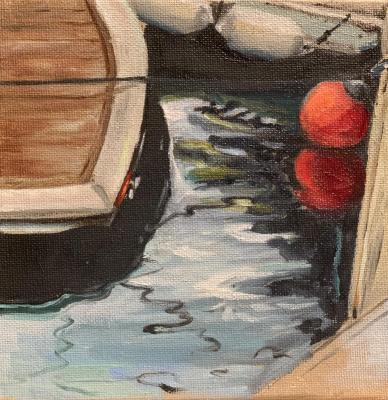 Reflections on the pier. Malyutina Yuliya