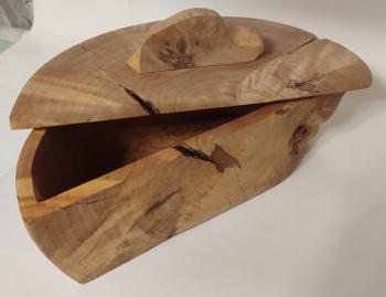 Casket, birch, souvel, cap handle, oil