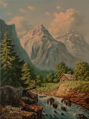 Mountains,river. Kruglyak Andrey