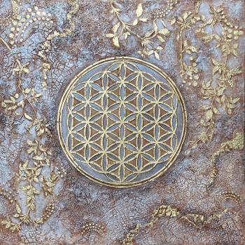 Anchor Point from the Flower of Life series. Tovstik Sasha