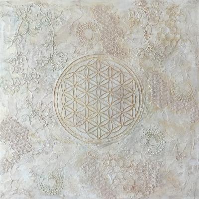 Mother-of-Pearl Flower of Life. Tovstik Sasha