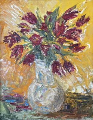 Картина «Букет тюльпанов»