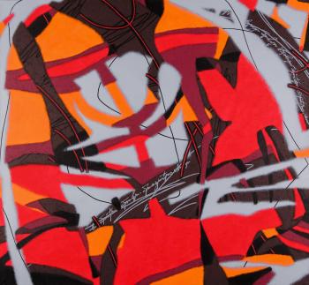 Картина «Фламенко. Левая часть»