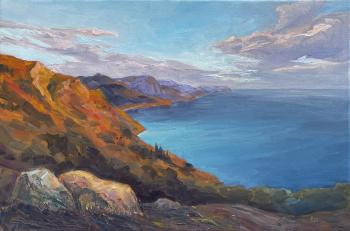 Картина «Золотой час залива»