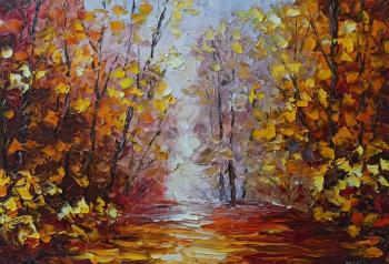 Картина «Осенняя карусель»